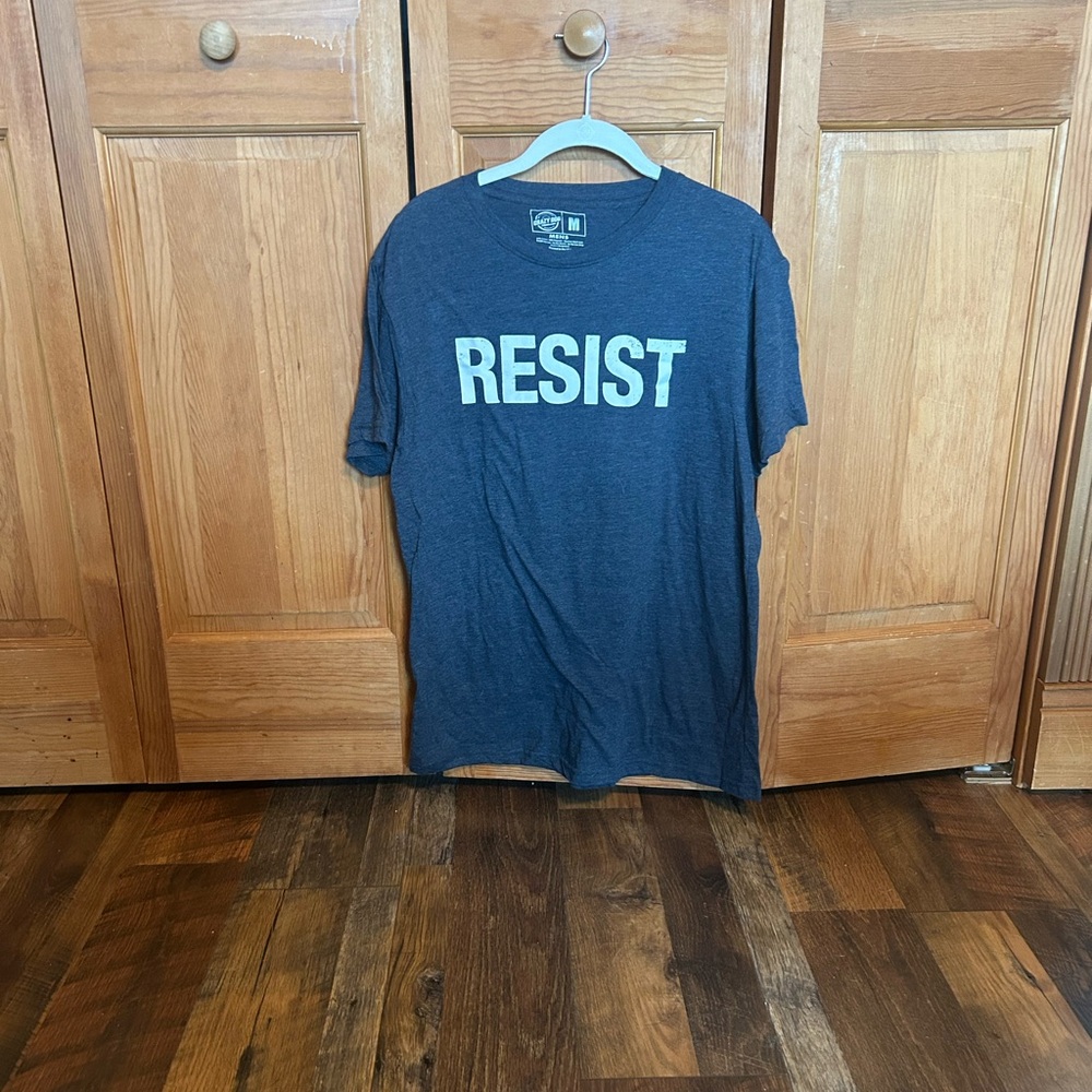 Men's Blue Graphic T-Shirt